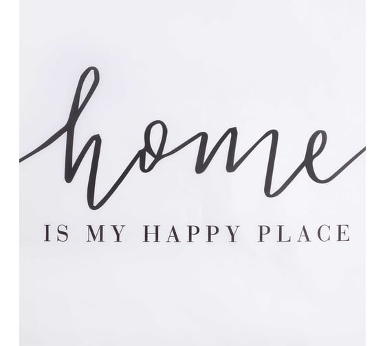 Штора для ванной Этель Happy place 145x180 см, полиэстер 9535005