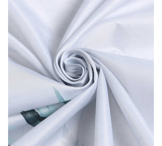 Штора для ванной Этель Pure nature 145x180 см, полиэстер 9535004