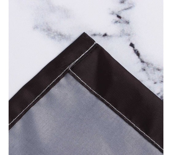 Штора для ванной Этель Granite 145x180 см, полиэстер 9535001