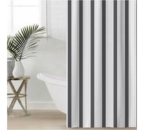 Штора для ванной Этель Lines 145x180 см, полиэстер 9534999
