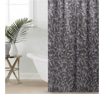 Штора для ванной Этель Magnolia 145x180 см, полиэстер 9264518
