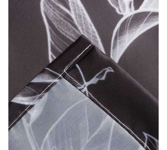 Штора для ванной Этель Magnolia 145x180 см, полиэстер 9264518
