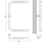 Полотенцесушитель Melodia della vita Moon Shelf 60x40 П-образный без кронштейна MTRMS6040 13424 2