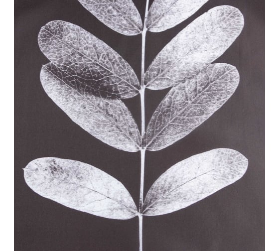 Штора для ванной Этель Natural print 145x180 см, полиэстер 9264517