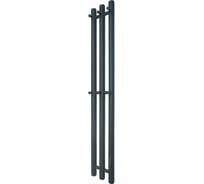 Полотенцесушитель MELODIA Blues Electro Ferrum 100x15 П3 6 крючков MTRBEF10015bk черный 18297