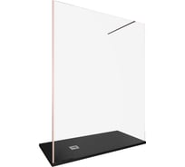 Душевая перегородка ALLEN BRAU INFINITY 1, Walk in 1600 (1575-1585 мм) прозрачная, 8 мм, медь браш 3.21035.60 00323827