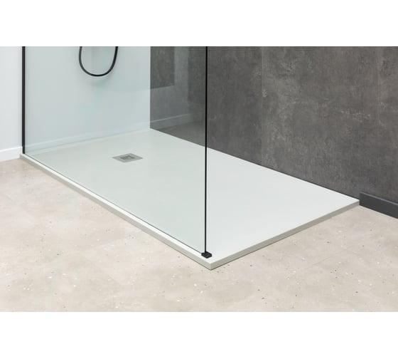 Душевая перегородка ALLEN BRAU INFINITY 1, Walk in 1400 (1375-1385 мм) прозрачная, 8 мм, черный браш 3.21027.BBA 00323819