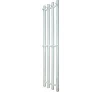 Полотенцесушитель Melodia della vita Blues Electro Ferrum 120x21 П4 8 крючков MTRBEF12021wt белый 18304