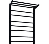 Полотенцесушитель Melodia della vita Shelf Electro Ferrum 50x80 П6_лесенка cухой ТЭН 121 Вт встроенный диммер MTRSEF5080bk 12164