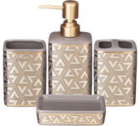 Набор для ванной комнаты Lefard 4 предмета, 360 мл, 755-247