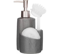 Дозатор для моющего средства Lefard + губка и щетка 755-1008
