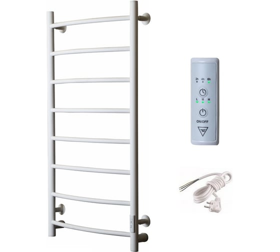 Полотенцесушитель Тругор Пэк сп 5 100x50 см, белый матовый ВГП 00332856