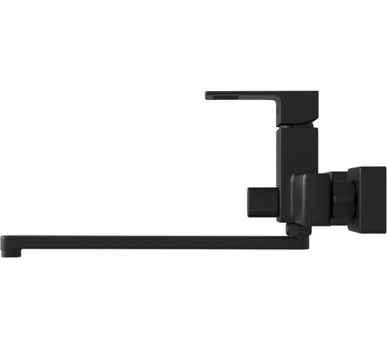 Смеситель для ванны и умывальника MIXLINE "Solo black" картридж 35 мм ml34-02 553197