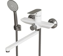 Смеситель для ванны и умывальника MIXLINE "City white" картридж 35 мм ml33-02 552275