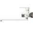 Смеситель для ванны и умывальника MIXLINE "City white" картридж 35 мм ml33-02 552275 2
