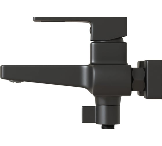 Смеситель для ванны MIXLINE "Solo black" картридж 35 мм ml34-01 553195