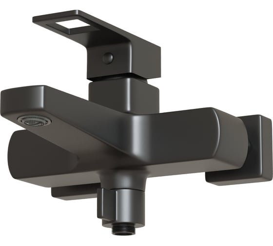 Смеситель для ванны MIXLINE "Solo black" картридж 35 мм ml34-01 553195