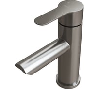 Смеситель для умывальника MIXLINE "Stainless" картридж 35 мм, нержавеющая сталь mlss32-04 552273