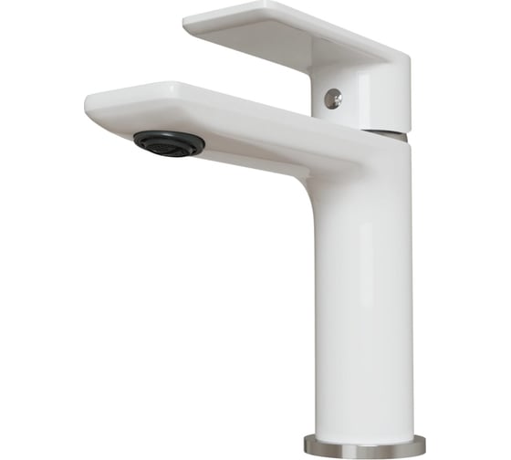 Смеситель для умывальника MIXLINE "City white" картридж 35 мм, ml33-04 553198