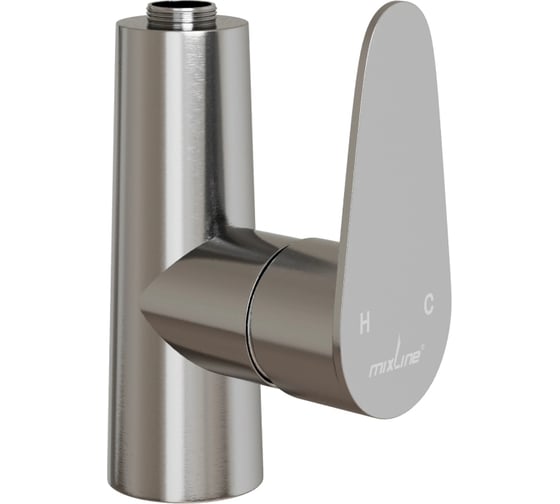 Смеситель для кухни MIXLINE "Steel kit" картридж 35 мм, нержавеющая сталь mlss36-09 553238 1