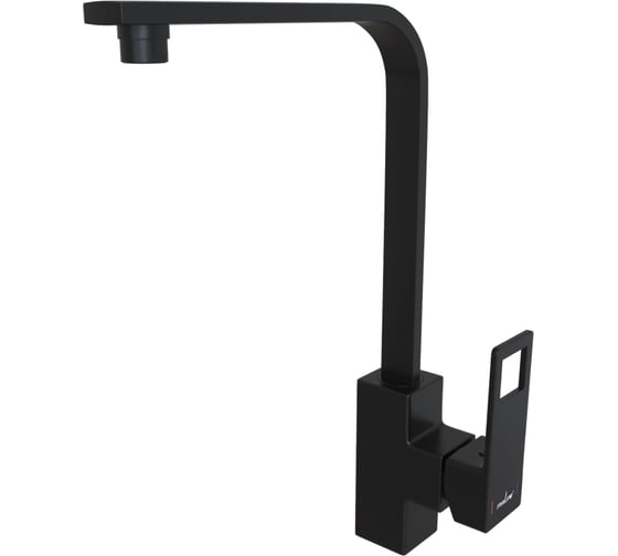 Смеситель для кухни MIXLINE "Solo black" картридж 35 мм, высокий излив, боковая ручка ml34-032 553196