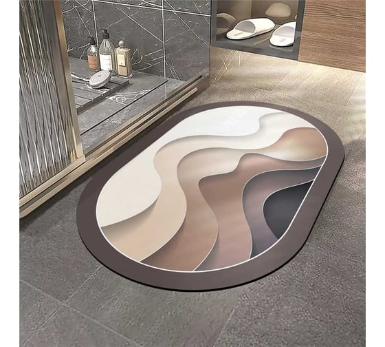 Коврик для ванной Zalel 45x75 см, противоскользящий TY-010 553290