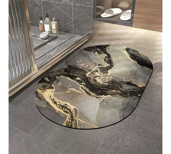 Коврик для ванной Zalel 45x75 см, противоскользящий АС-2971 553287