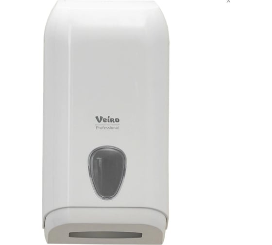 Диспенсер для туалетной VEIRO PROFESSIONAL бумаги листовой Professional L-one белый A620KK1NS 606362