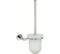 Ёршик туалетный настенный замак/стекло LINE глянцевый Nofer 16518.B