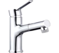 Смеситель для умывальника LEDEME L1055-25 с выдвижной лейкой, аэратор с двумя режимами 89685