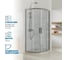 Душевой уголок GuteWetter gwmpkb018r 110x110x200 см, профиль хром матовый, стекло бесцветное закаленное 6 мм 4698031919932 2