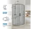 Душевой уголок GuteWetter gwmpkb018r 110x110x200 см, профиль хром матовый, стекло бесцветное закаленное 6 мм 4698031919932 4