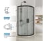 Душевой уголок GuteWetter gwmpkb018r 115x115x200 см, профиль черный матовый, стекло матовое закаленное 6 мм 4698031920495 4