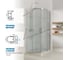 Душевой уголок GuteWetter gwmpkb018r 105x105x200 см, профиль хром блестящий, стекло матовое закаленное 6 мм 4698031920259 4