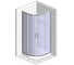 Душевой уголок GuteWetter gwmpkb018r 130x130x200 см, профиль хром матовый, стекло матовое закаленное 6 мм 4698031920082 6