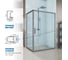 Душевой уголок GuteWetter gwmpkb019r 110x105x200 см, профиль хром матовый, стекло бесцветное закаленное 6 мм 4698032693466 3