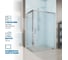 Душевой уголок GuteWetter gwmpkb019r 115x155x200 см, профиль хром блестящий, стекло матовое закаленное 6 мм 4698031937257 1