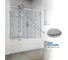 Шторка на ванну GuteWetter gwmpkb019p4 155x150 см, профиль хром блестящий, стекло бесцветное закаленное 6 мм 4698031941803 5