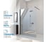 Душевая перегородка GuteWetter gwmpwa6stb 84x191 см, профиль черный матовый, стекло бесцветное закаленное 6 мм 4698031997749 1