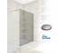 Душевая перегородка GuteWetter gwmpwa8stb 80x198 см, профиль хром матовый, стекло бесцветное закаленное 8 мм 4698032447953 4