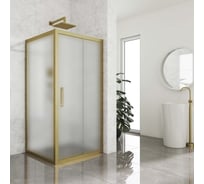 Душевой уголок GuteWetter gwmpkb019s 115x115x200 см, профиль бронзовый, стекло матовое закаленное 6 мм 4698031236411
