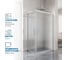 Душевой уголок GuteWetter gwmpkb019rc 95x90x200 см, профиль хром матовый, стекло матовое закаленное 6 мм 4698032704384 4