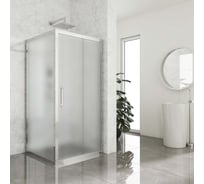 Душевой уголок GuteWetter gwmpkb019s 120x120x200 см, профиль хром блестящий, стекло матовое закаленное 6 мм 4698031236282