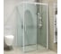 Душевой уголок GuteWetter gwmpslrc863a 110x125x200 см, профиль белый матовый, стекло бесцветное закаленное 8/6 мм 4698032804695 1