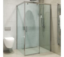 Душевой уголок GuteWetter gwmpslrc863a 75x130x200 см, профиль хром блестящий, стекло бесцветное закаленное 8/6 мм 4698032786571