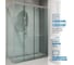 Душевой уголок GuteWetter gwmpslrc865 105x110x200 см, профиль хром матовый, стекло бесцветное закаленное 8/6 мм 4698032886752 2