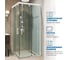 Душевой уголок GuteWetter gwmpslsq864 90x90x200 см, профиль белый матовый, стекло бесцветное закаленное 8/6 мм 4698032906214 3