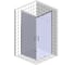 Душевой уголок GuteWetter gwmpslsq864 80x80x200 см, профиль хром матовый, стекло бесцветное закаленное 8/6 мм 4698032905651 7