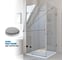 Душевой уголок GuteWetter gwmptrsq863-86 90x90x200 см, профиль хром блестящий, стекло бесцветное закаленное 8/6 мм 4698032929534 5