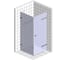Душевой уголок GuteWetter gwmptrsq863-86 100x100x200 см, профиль бронзовый, стекло бесцветное закаленное 8/6 мм 4698032930837 7